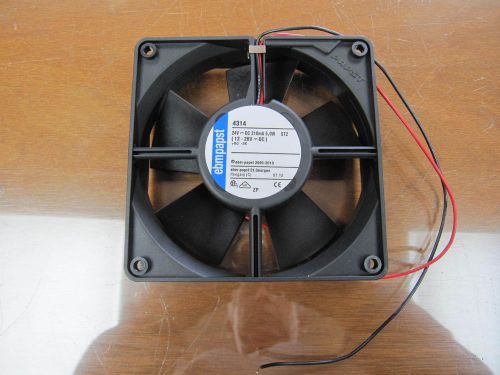 New Ebm Papst 4314 Axial Cooling Fan, 119mm, 24Vdc