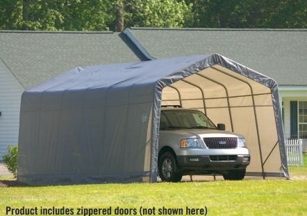 Shelterlogic portable garage 12x28x10 - 90243(44) for sale