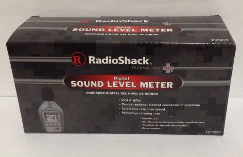 NEW!!! RadioShack Digital Sound Level Meter 33-099