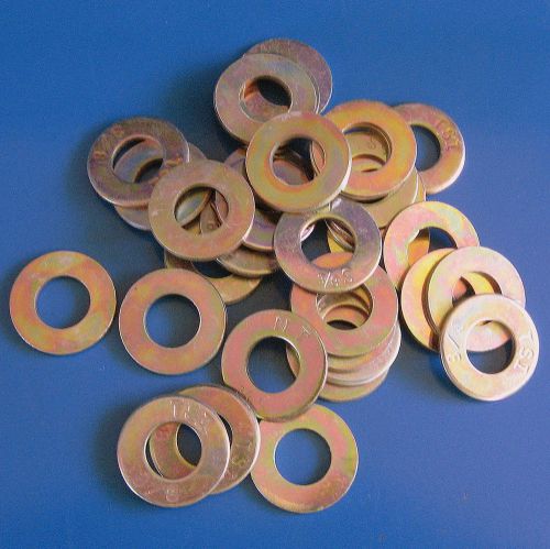 Flat washers sae grade 8 zy 3/8&#034; 20pcs for sale