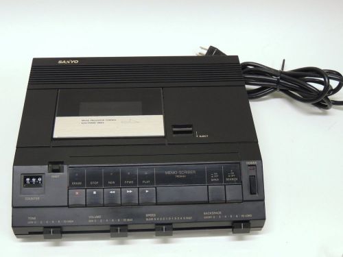 SANYO model TRC9040 Transcriber - Sold AS IS for PARTS ONLY