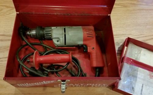 Milwaukee 5392-1 3/8&#034; Hammer Drill with case