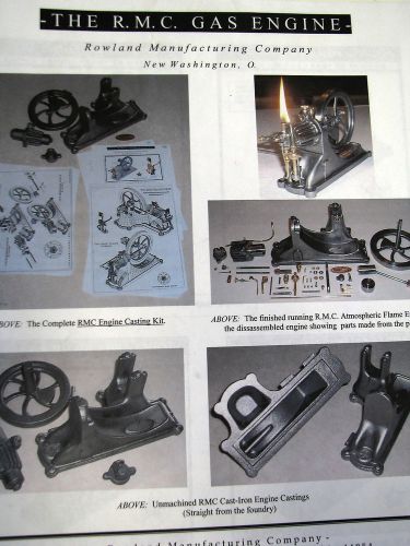 Model RMC Gas Engine Plans - Hit and Miss