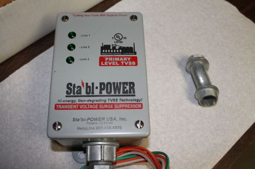 Sta&#039;bl-Power Primary TVSS Model SP-1480-4P 277/480VAC 50/60Hz 3o, WYE, 4 wire+GD