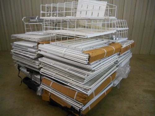 Pallet of commercial refrigeration racks for refrigerators &amp; freezers for sale