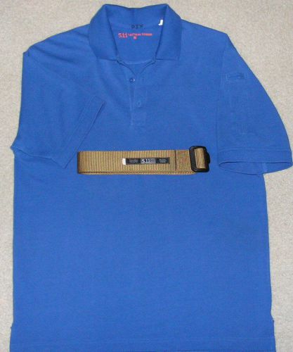 5.11 Tactical combo Polo shirt and TDU Belt