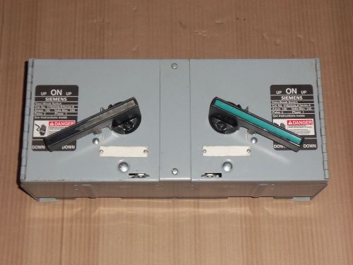 New ite siemens v7e v7e2233lr 100 amp 240v fusible panel panelboard switch ser a for sale