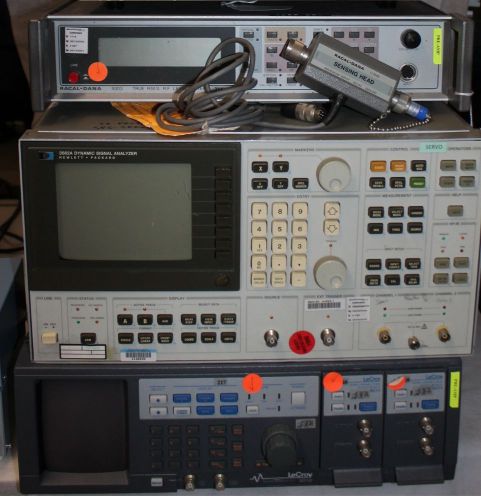 Agilent/HP 3562A Lecroy 9210 with two Lecroy 9211 Modules Racal 9303