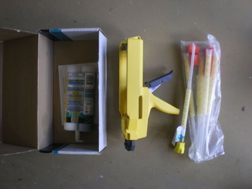 Simpson Epoxy Tie Tool Model EDT22A Strong-Tie Anchor Systems Chalk Gun Yellow