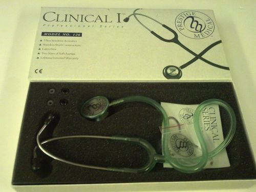 Professional series stethoscope, latex free (prestige medical) (d-0010) for sale
