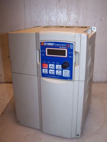 SAFTRONICS COMPACT VECTOR  7.5 HP AC VARIABLE FREQUENCY DRIVE VFD 4007-9  480V