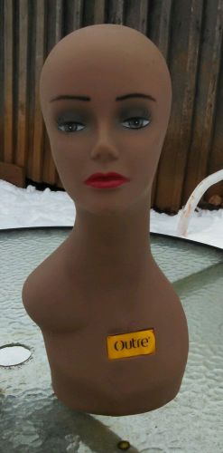 Mannequin 21&#034; Head Display Wig Hat Accessory Harlem 125  21&#034; circumference