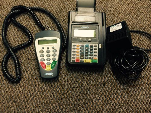 Hypercom t7 plus credit card terminal power pack and S9 pinpa