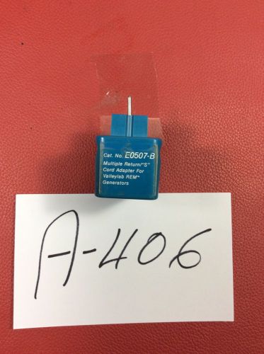 ValleyLab E0507B Medical Device Return Multi Cord S Cord Adapter Electrosurgical