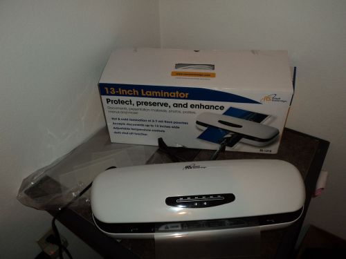 LNIB ROYALTY SOVEREIGN 13&#034; HOT &amp; COLD LAMINATOR  FROM 3mil TO 7mil