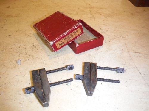 VINTAGE SMALL UNION MACHINIST CLAMPS MODEL NO. 550 WITH BOX