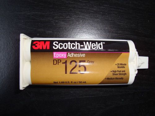 Epoxy Adhesive DP 125 Gray 3M Scotch-Weld