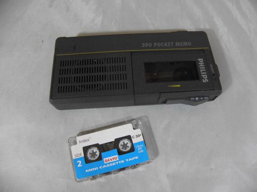 Philips 390 Pocket Memo - Dictaphone / Voice Recorder (for parts / repair)