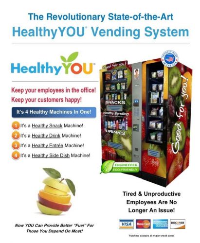 Healthy you vending machines for sale NEW STILL WRAPPED