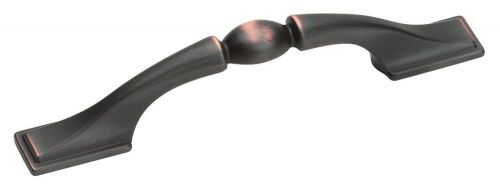 Amerock bp1302-orb brass &amp; sterling traditions 3&#034; cabinet pull oil rubbed bronze for sale