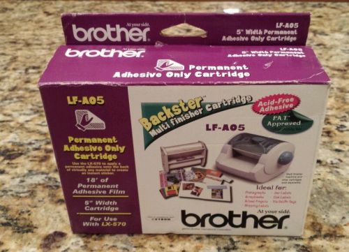 Brother lf-a05rp repositionable adhesive only cartridge nib use with lx-570 for sale