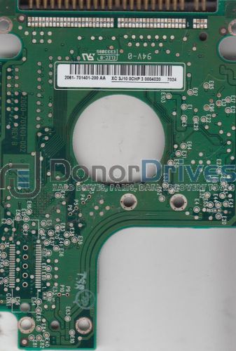 WD1200UE-00KVT0, 2061-701401-200 AA, WD IDE 2.5 PCB + Service