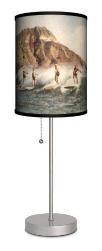 Sports - surfing coast sport silver lamp for sale