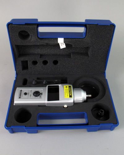 Check-line dt-207l contact &amp; non-contact laser tachometer kit for sale