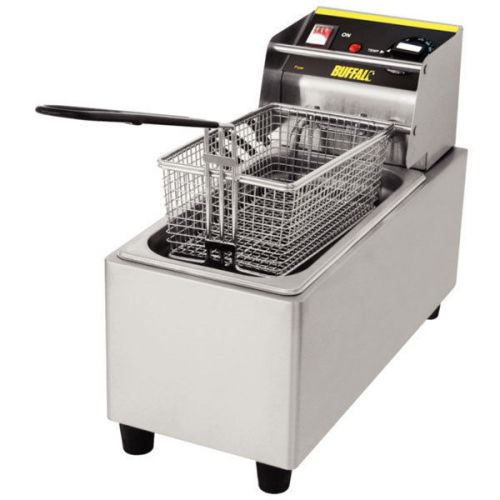 BUFFALO GE037 ELECTRIC FRYER WITH 6# TANK 120 VOLT