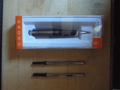 Cross edge gel ink pens black bnib with 2 free refills for sale