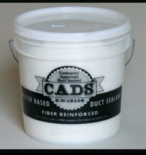 CADS DUCT MASTIC SEALANT A/C,HVAC, FIBERGLASS, 1 GALLON GRAY INDOOR &amp; OUT