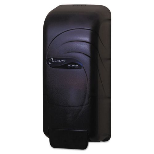 Oceans universal liquid soap dispenser, 4 1/2 x 4 3/8 x 10 1/2, 800ml, black for sale
