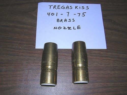 Tregaskiss nozzle,brass 401-7-75  3/4&#034; orfice (2 each)