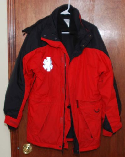 Emt/paramedic summer/winter weatherproof coat/jacket medium/large for sale
