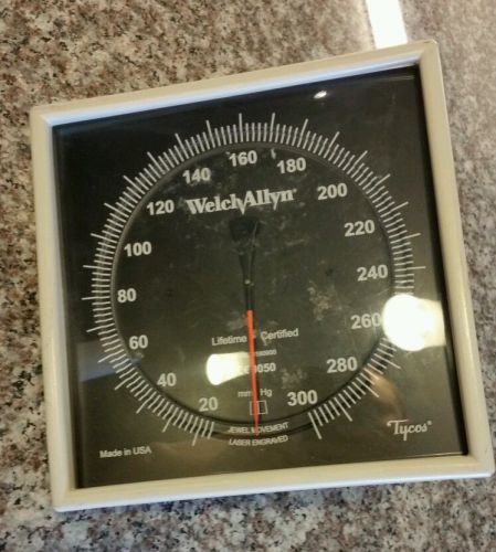 Welch Allyn Tycos Blood Pressure Wall Unit Sphygmomanometer