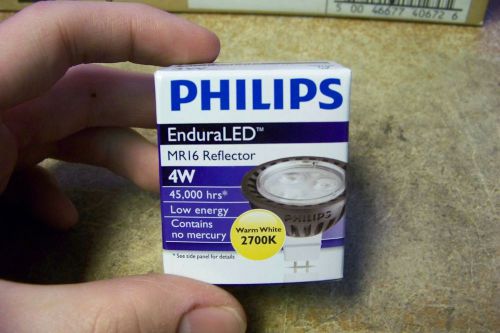 NEW Philips 4MR16/END/2700, 12V, 4W MR16 Reflector, Endura LED