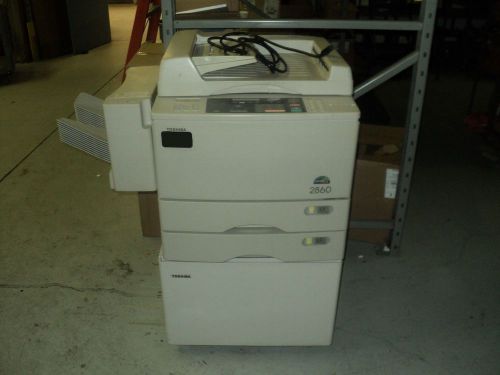 Toshiba 2860 plain paper copier floor model office - used - no reserve - as-is - for sale