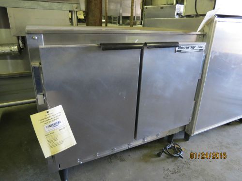 Used beverage-aire 2-door undercounter refrigerator for sale