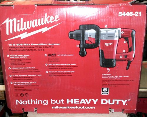 Milwaulkee 5446-21 15lb electric sds-max demolition hammer for sale