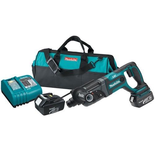 Makita bhr241 18v lxt lithium-ion cordless 7/8&#034; sds-plus rotary hammer kit for sale