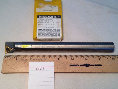 1 new 3/4&#034; heavy metal boring bar w/ 10 kennametal t321p carbide inserts. g27 for sale