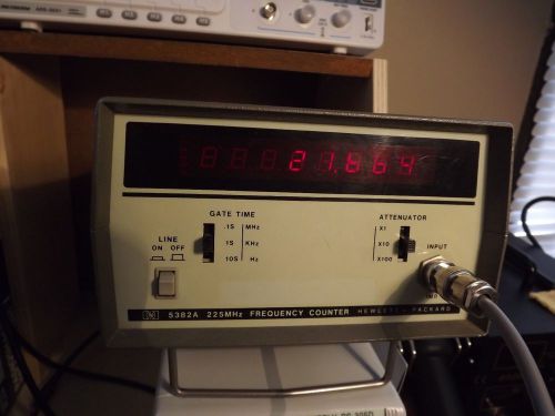 HP 225 Mhz frequency counter