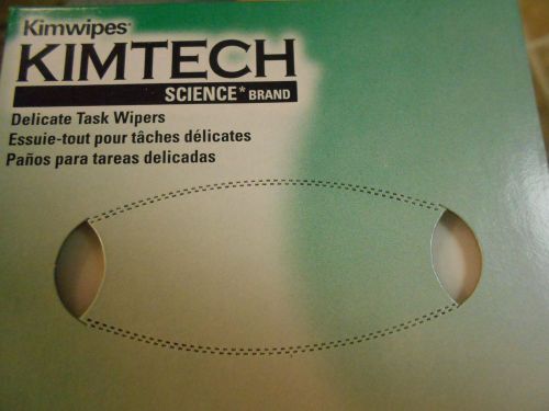 Kimberly clark 34155 kimwipes kimtech science delicate task wipers 60 boxes for sale