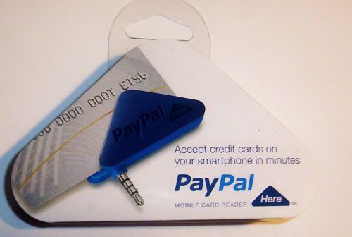 NEW PAYPAL HERE CREDIT CARD READER DEVICES  FOR IPHONE &amp; ANDROID  DEVICES