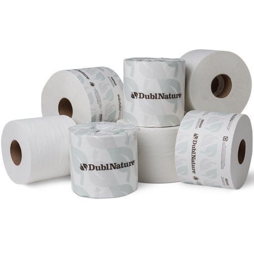 Wausau Papers 59490 Dubl-nature Universal Bathroom Tissue, 2-ply, 500