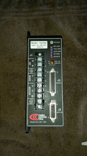 Copley Controls Brushless Servo Amp 7427AC Mod:8001264
