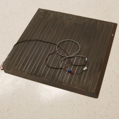 Recora safety switching mat 30&#034; x 30&#034; brown 10-15 lbs pressure for sale