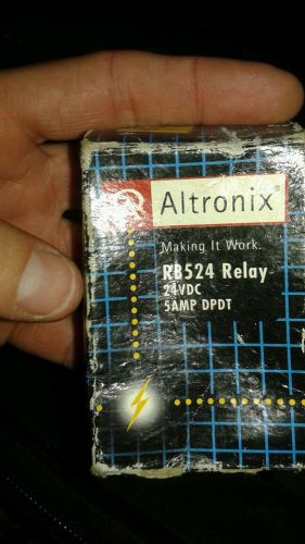 ALTRONIX RB524 Relay Module 24VDC 5amp DPDT *NEW*!!!!!