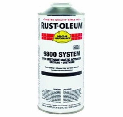Rust-oleum 9801501 9800 urethane mastic activator, 1 qt. for sale
