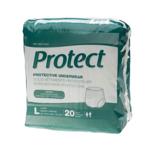 Protect Extra Protective Underwear,Large